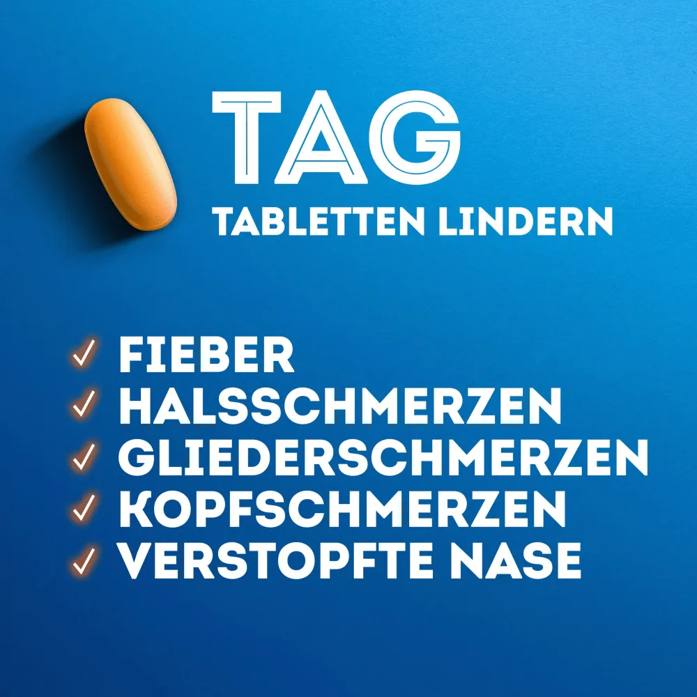 DayNait Filmtabletten, Hilfe für Tag & Nacht bei Erkältung|WICK Online
