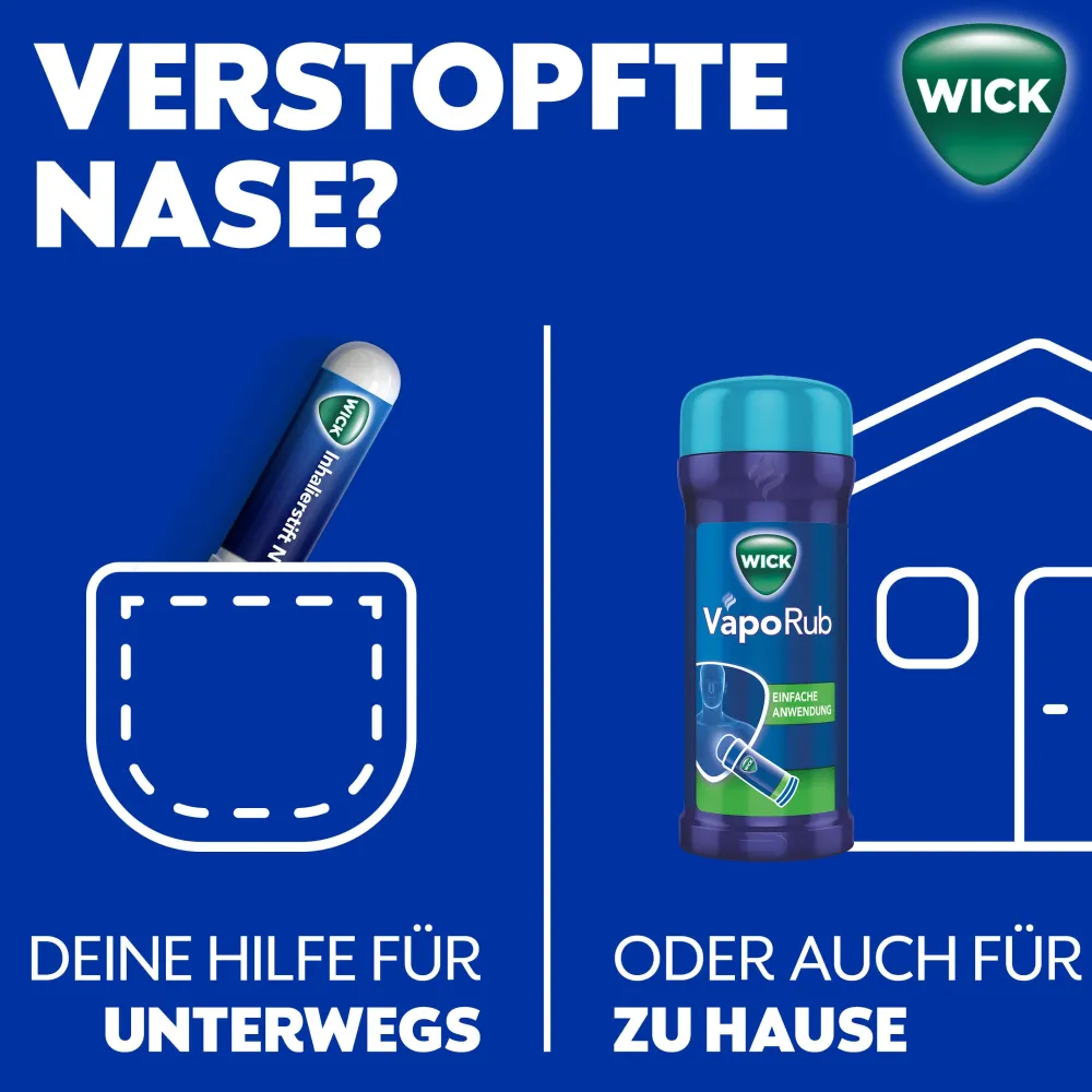 INHALIERSTIFT N gegen eine verstopfte Nase>WICK Discount