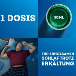 MediNait Erkältungssirup zur Linderung von 6 Erkältungssymptomen|WICK