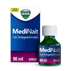 WICK MediNait mit Anisgeschmack, Erkältungssirup ohne Alkohol> Discount