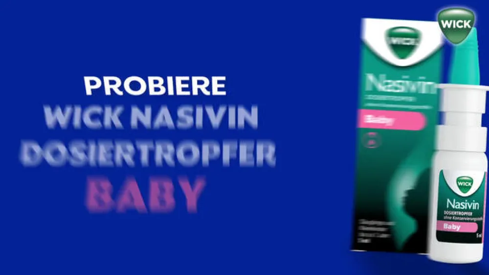 WICK Dosiertropfer Baby ohne Konservierungsstoffe, ab der 1. Lebenswoche>Nasivin New
