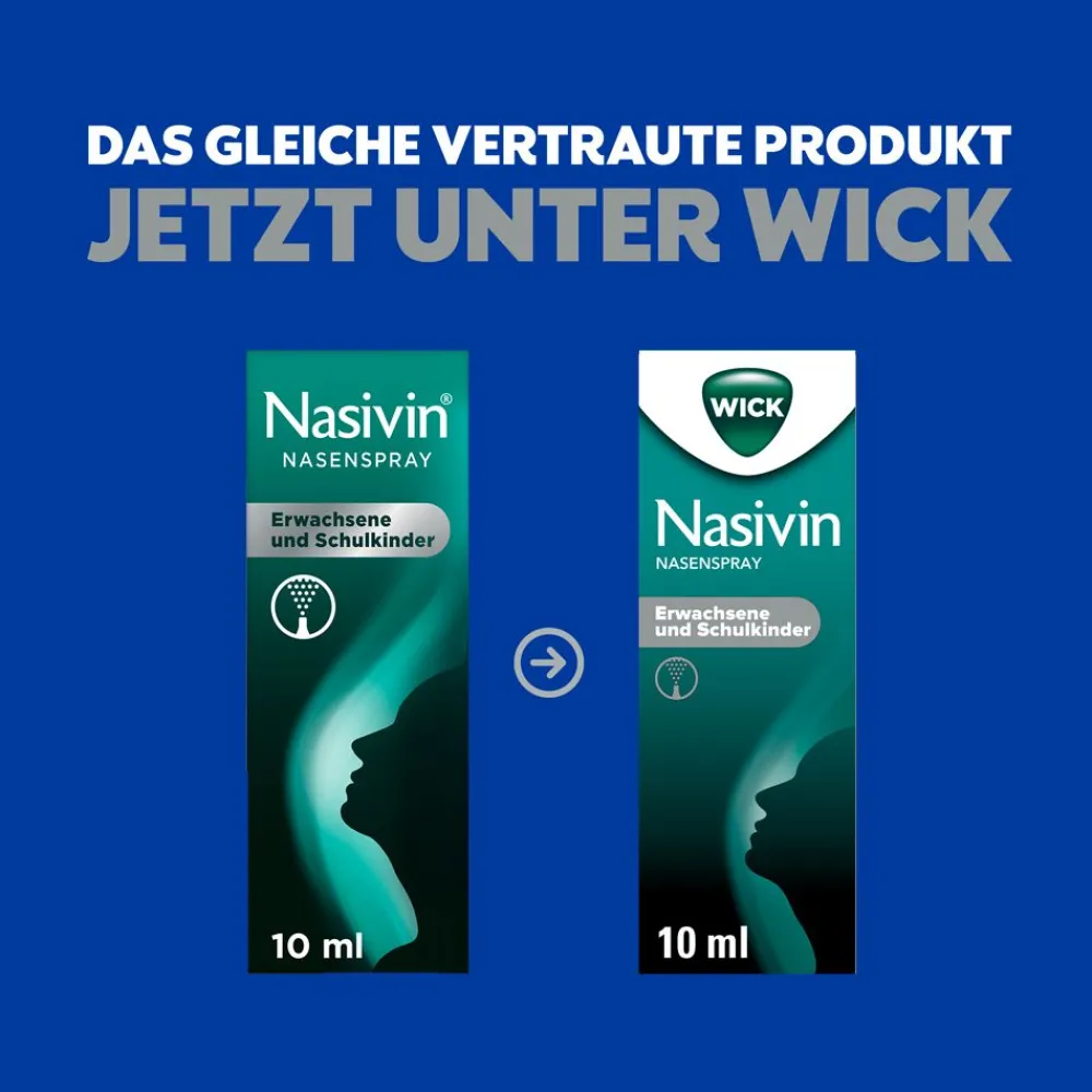 WICK Nasenspray Erwachsene und Schulkinder ohne Konservierungsstoffe, ab 6 Jahren>Nasivin Online