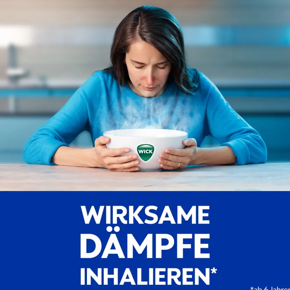 VapoRub Erkältungssalbe, Linderung von 4 Erkältungssymptomen>WICK Online