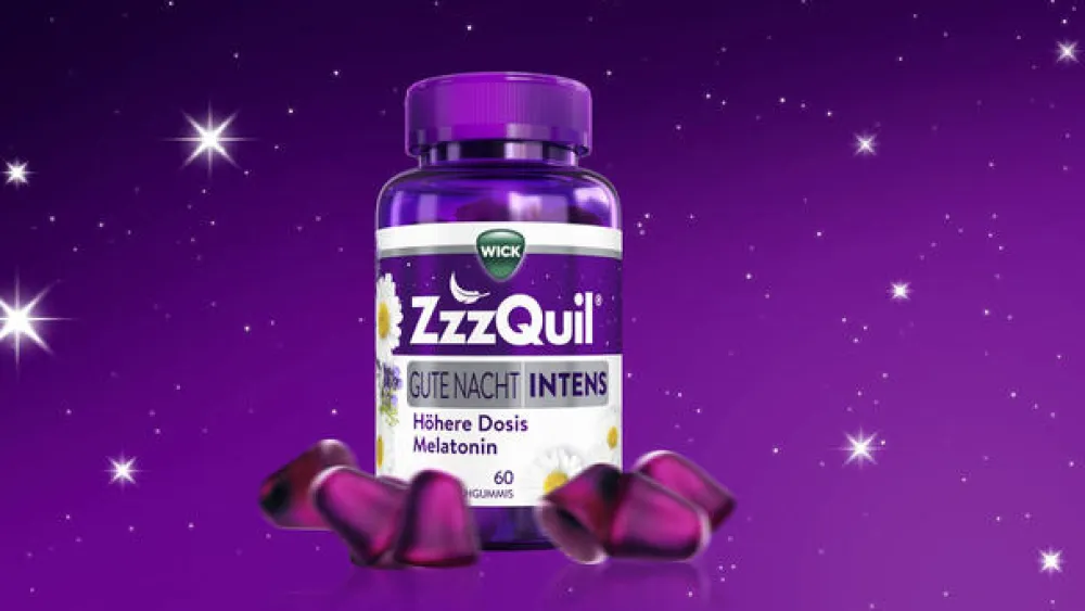 WICK ZzzQuil Gute Nacht INTENS, Höhere Dosis Melatonin*| Discount