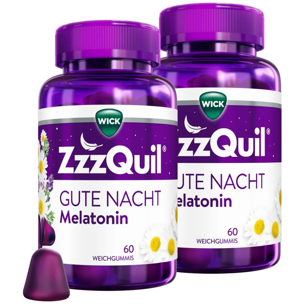 ZzzQuil Gute Nacht mit Melatonin|WICK Clearance