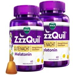 ZzzQuil Gute Nacht mit Melatonin Mango-Banane|WICK Online