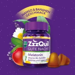 ZzzQuil Gute Nacht mit Melatonin Mango-Banane + ZzzQuil Gute Nacht mit Melatonin|WICK Outlet