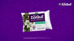 WICK ZzzQuil Gute Nacht+ Stress Balance mit Ashwagandha, Melatonin, Magnesium und Vitamin B6|