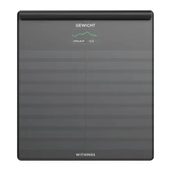 Body Scan Körpergewichtswaage schwarz digitale Körperanalysewaage App>WITHINGS Best