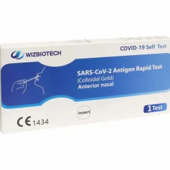 WizBiotech COVID-19 Antigen Corona Schnelltest + Gratis NANOVIO FFP2>BioTech USA Online