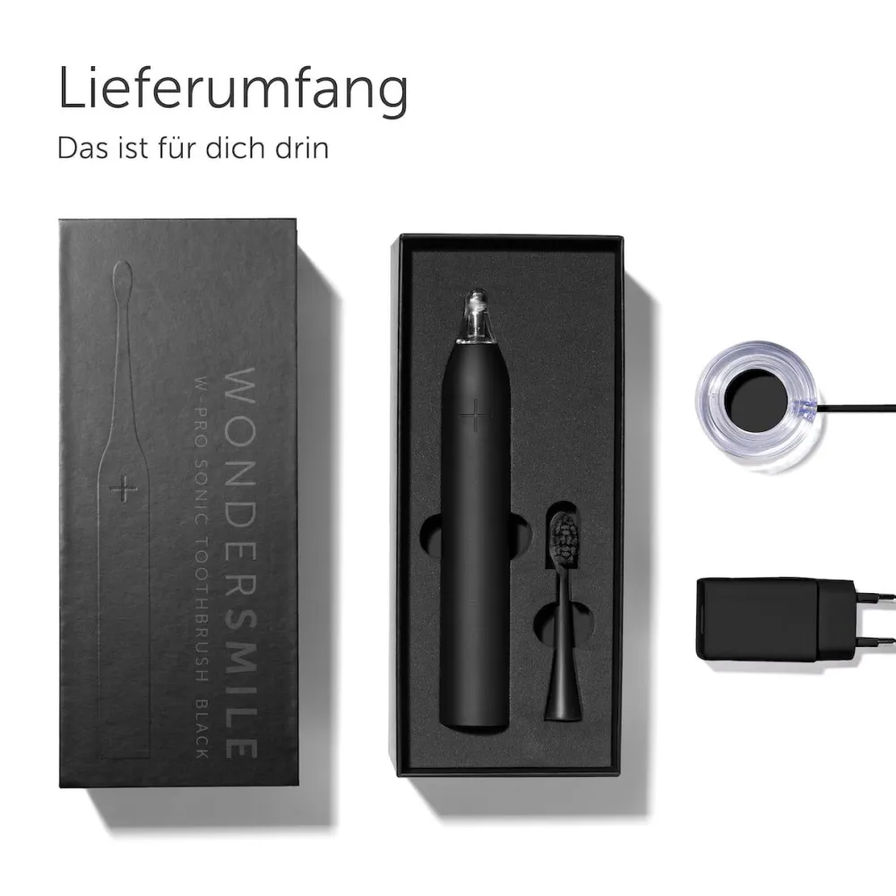 Bürstenköpfe Soft Ultimate Black|WONDERSMILE Best