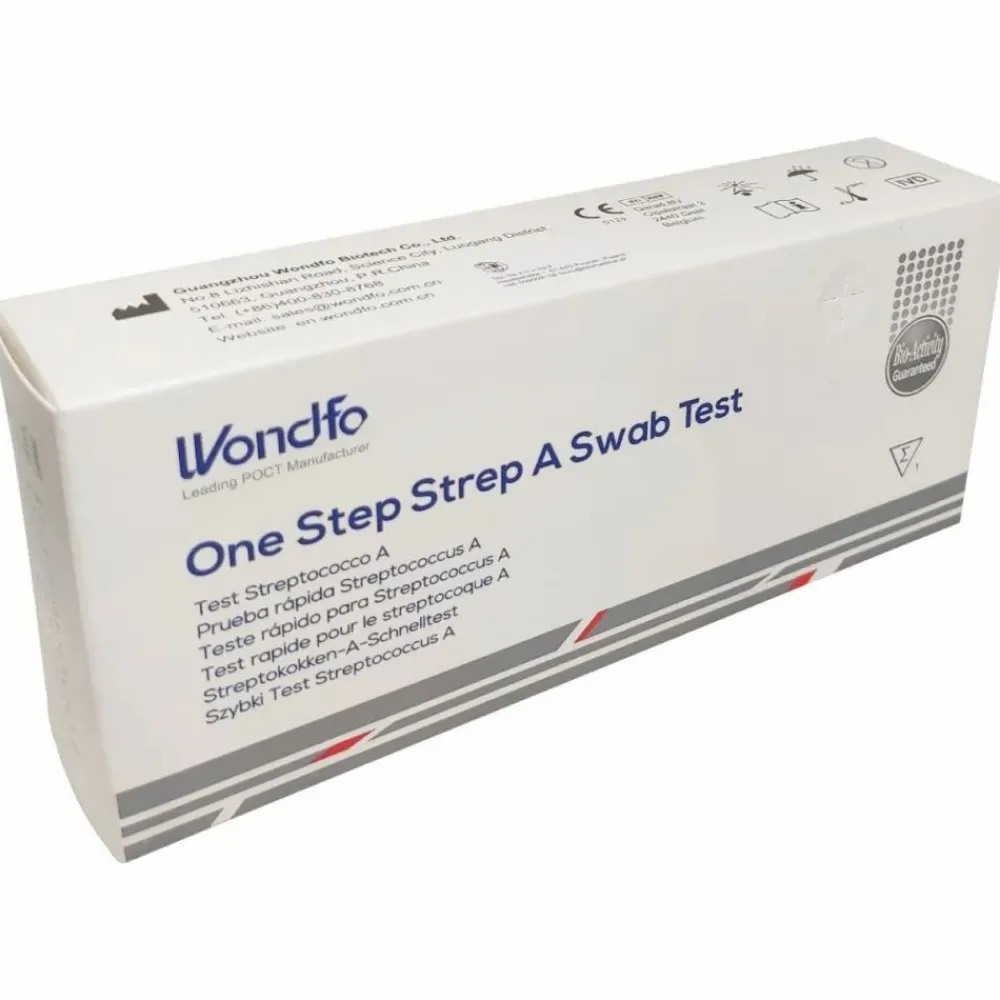 Wondfo Streptokokken Gruppe A Schnelltest Scharlach Selbsttest> Best