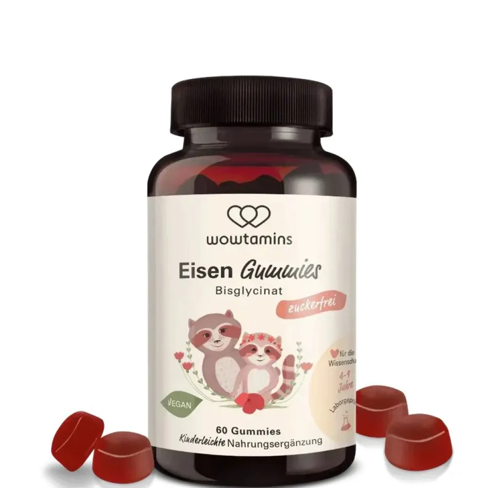 EISEN GUMMIES Bisglycinat|wowtamins Best
