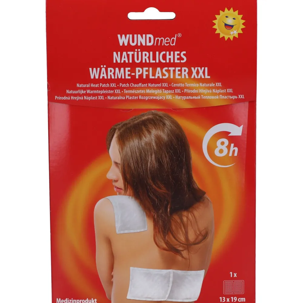 ® Natürliches Wärme-Pflaster 13 cm x 19 cm|WUNDmed Best