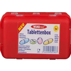 ® Tablettenbox mit 10-Fächern (Farbe nicht wählbar)|WUNDmed New