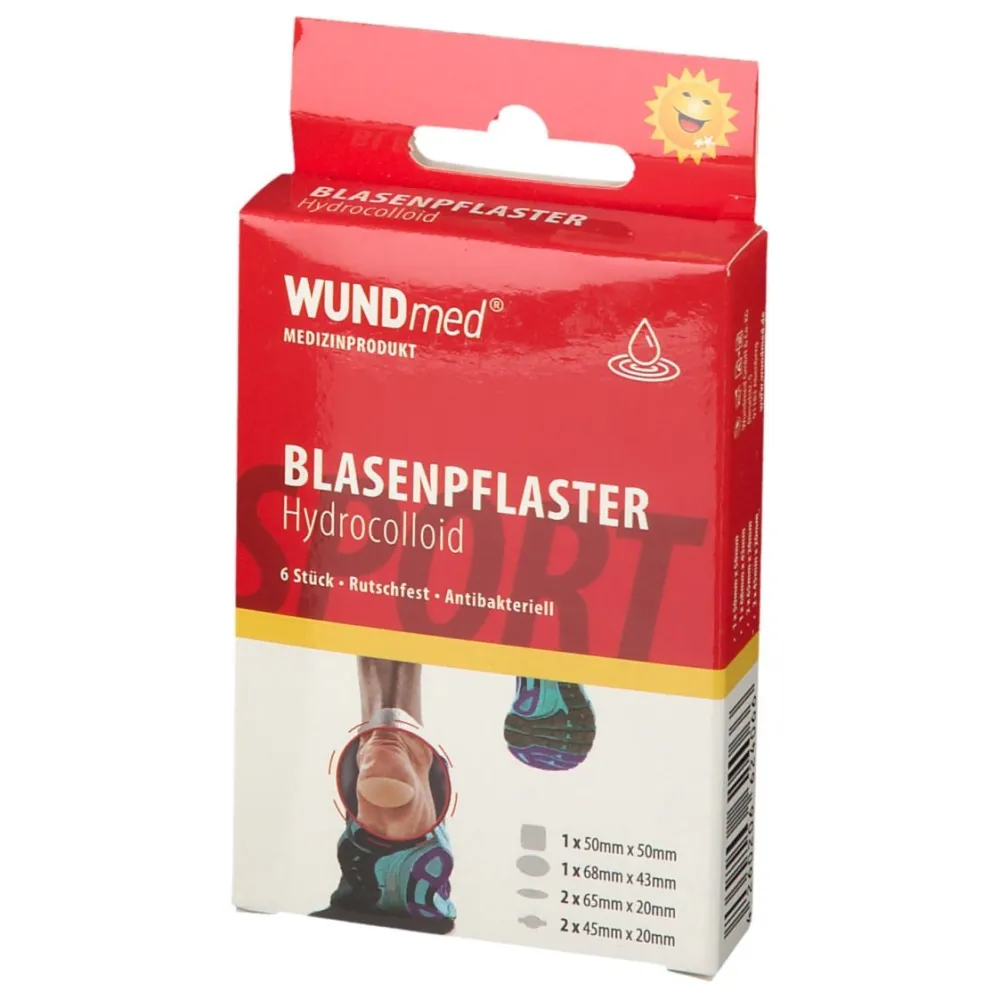® Transparente Blasenpflaster Hydrocolloid>WUNDmed
