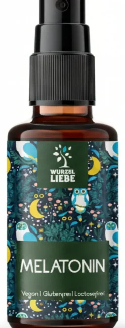 WURZELLIEBE® Melatonin 1 mg Einschlafspray|