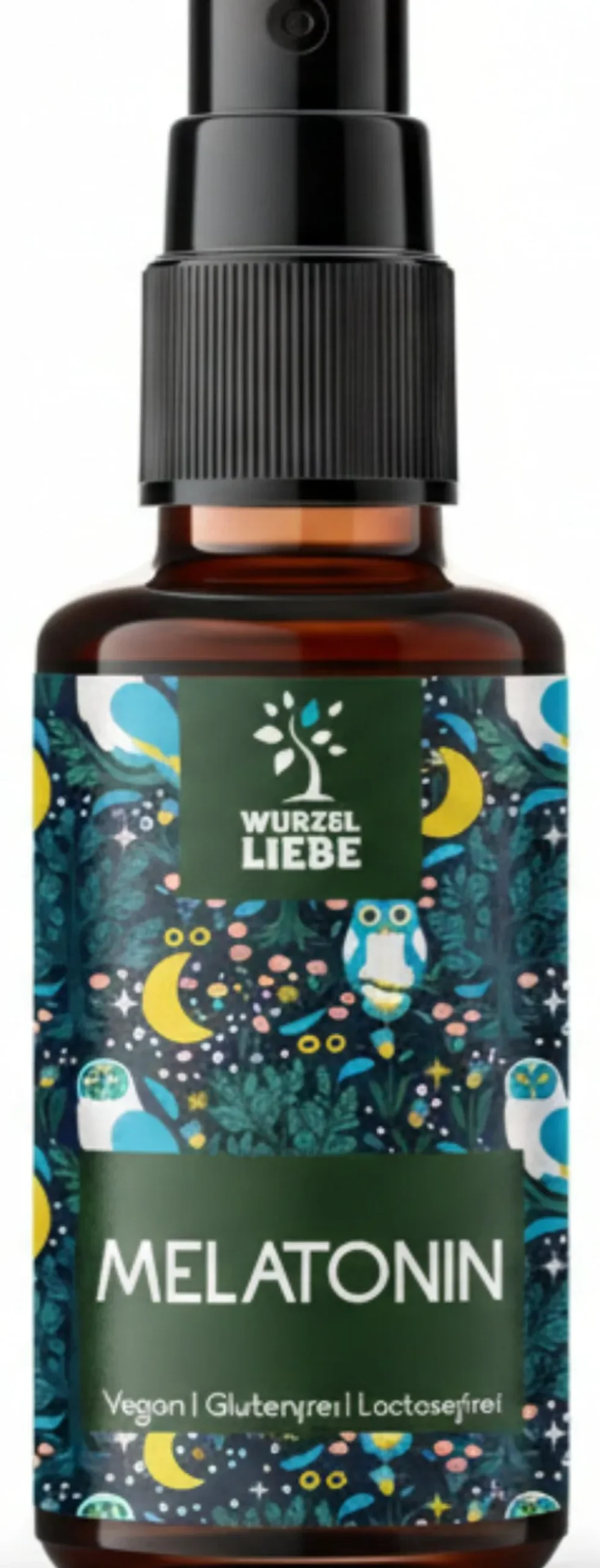 WURZELLIEBE® Melatonin 1 mg Einschlafspray|