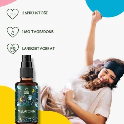 WURZELLIEBE® Melatonin 1 mg  Einschlafspray|