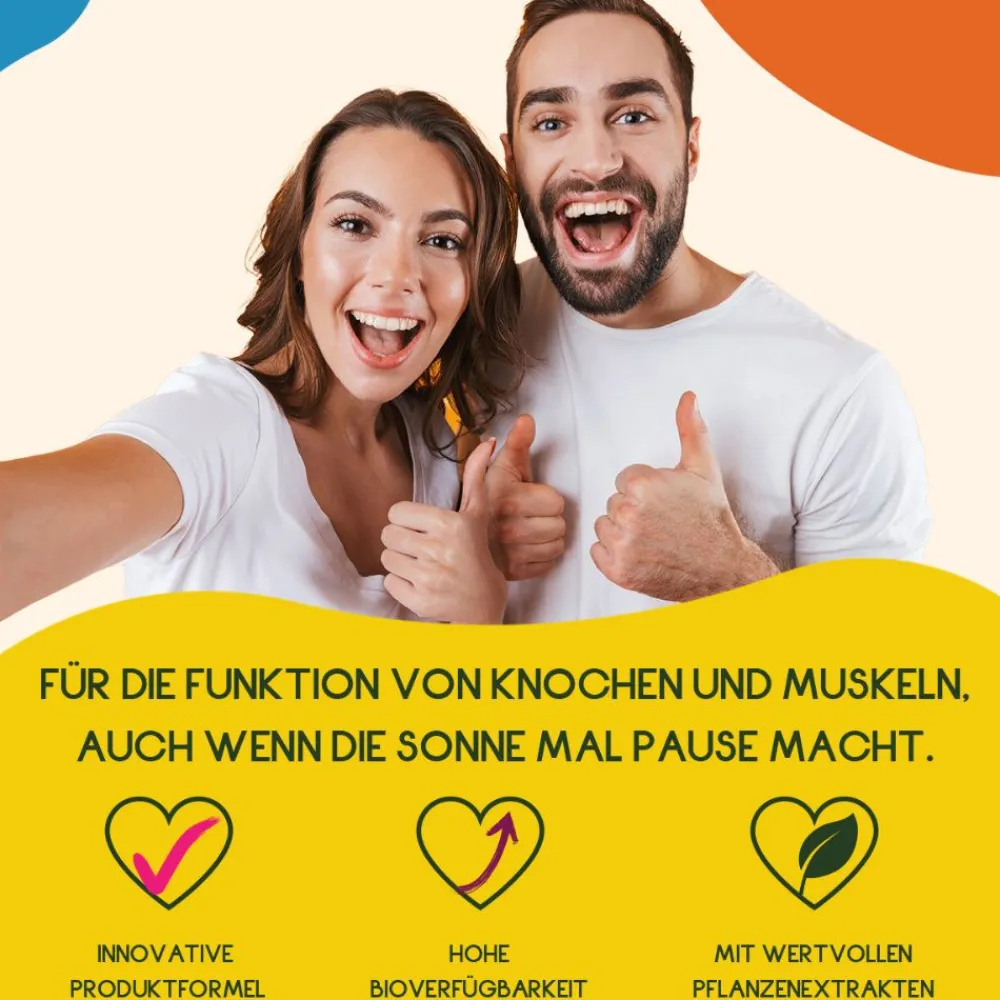 WURZELLIEBE® Vitamin D3 K2 Tropfen hochdosiert| New