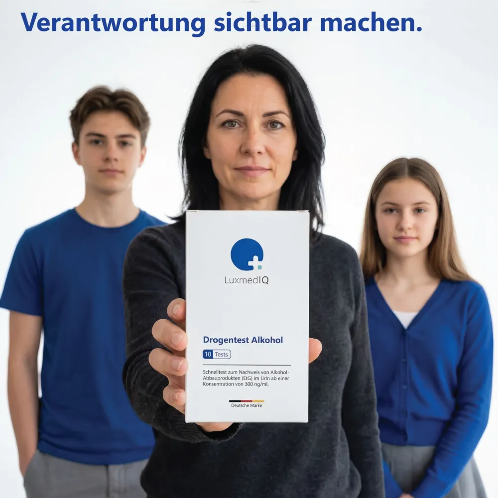 10x Alkoholtest - Ethylglucuronid (ETG) Urin Schnelltest - Cutoff 500 ng/mL|luxmediq Outlet