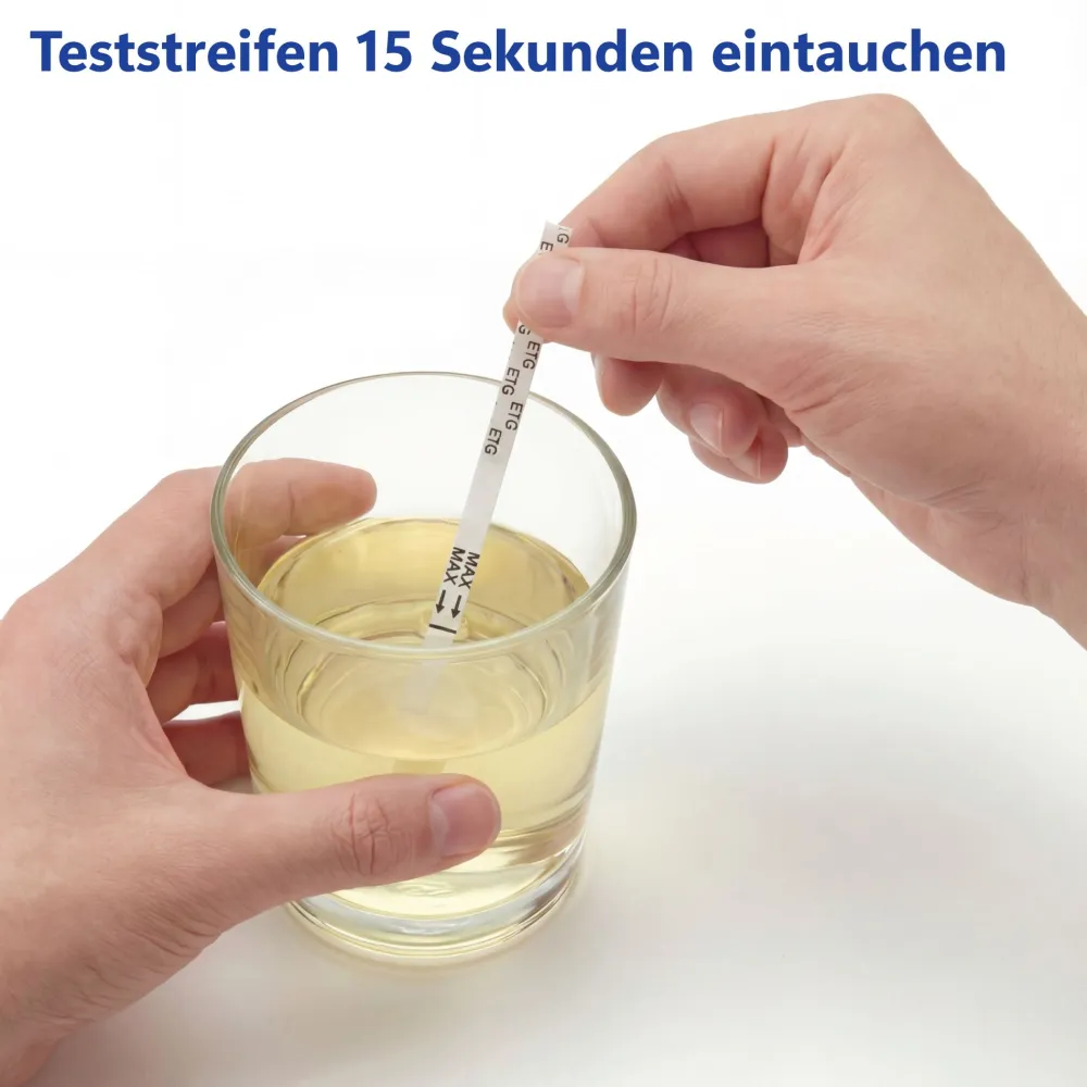 10x Alkoholtest - Ethylglucuronid (ETG) Urin Schnelltest - Cutoff 500 ng/mL|luxmediq Outlet