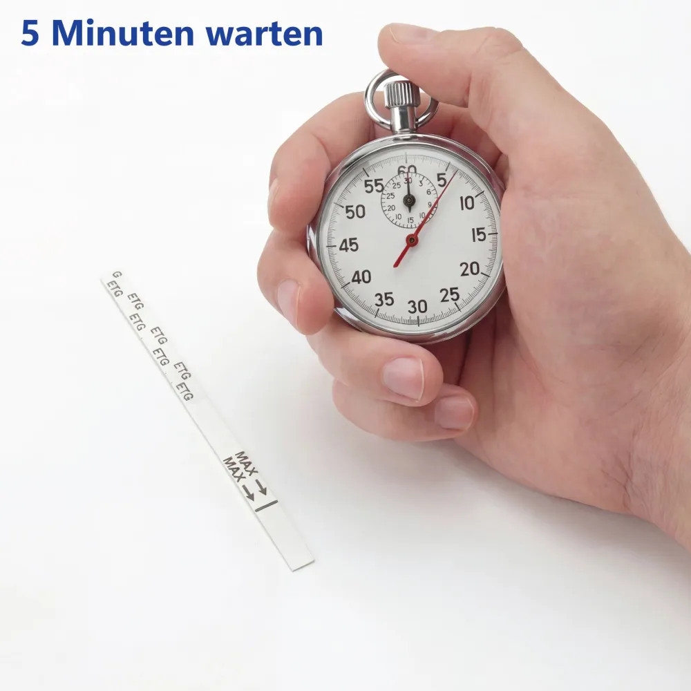 10x Alkoholtest - Ethylglucuronid (ETG) Urin Schnelltest - Cutoff 500 ng/mL|luxmediq Outlet