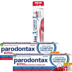2 x ® Complete Protection 75 ml + paradontax® Complete Protection Zahnbürste weich>Parodontax Sale