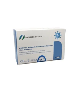 20 x Safecare Covid19- Antigenschnelltestkit für Laien- 4 x 5er Box - CE1434 - MHD 10/27| Discount