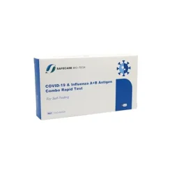 10 x Safecare 3in1 Kombitest - Covid19 + Influenza A & Influenza B Schnelltestkit für Laien CE1434> Sale