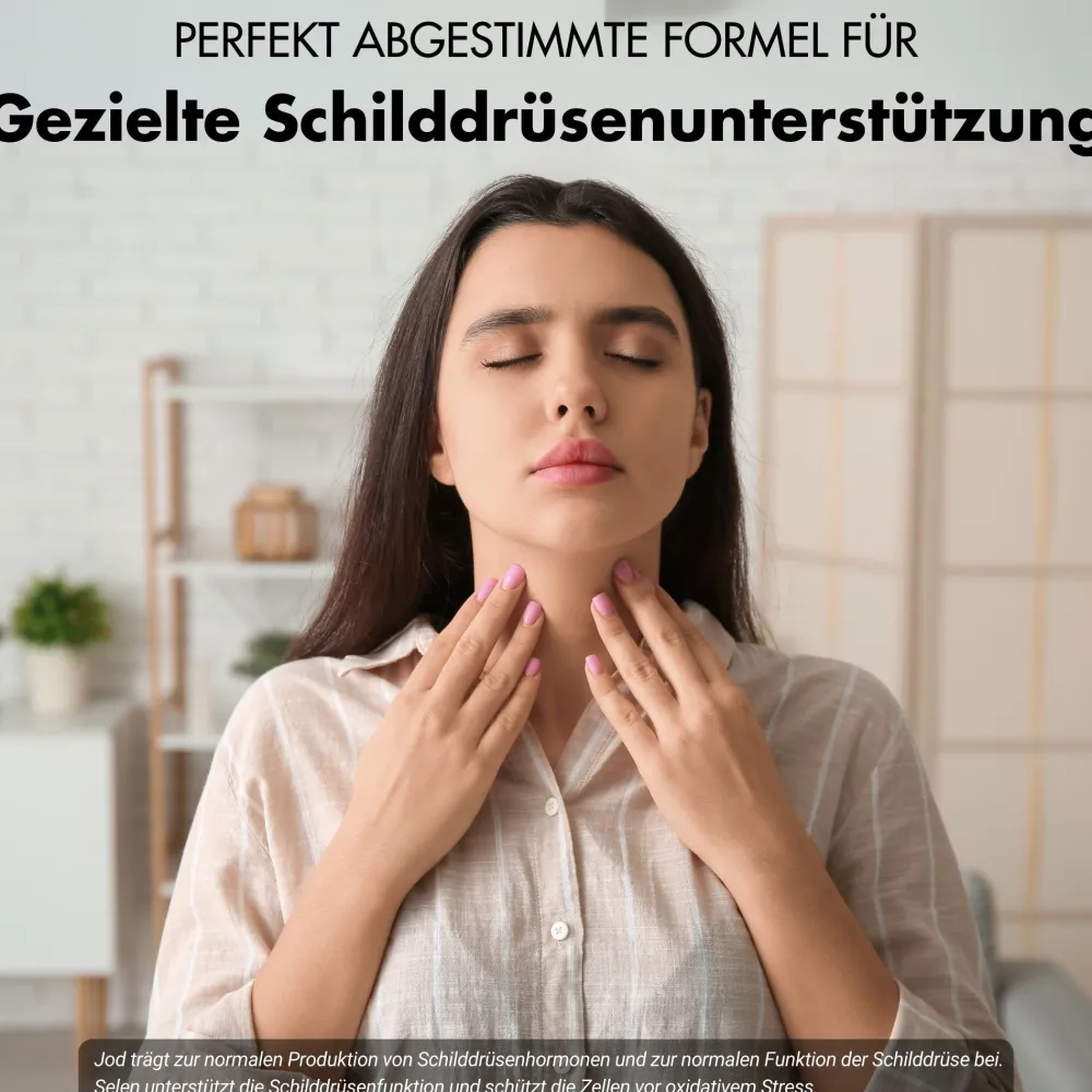 XTRA FUEL Schilddrüsen Balance - Jod (Kelp) Selen Komplex - Schilddrüse Kapseln> Sale