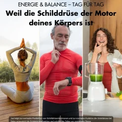 XTRA FUEL Schilddrüsen Balance - Jod (Kelp) Selen Komplex - Schilddrüse Kapseln><noscript><img width=