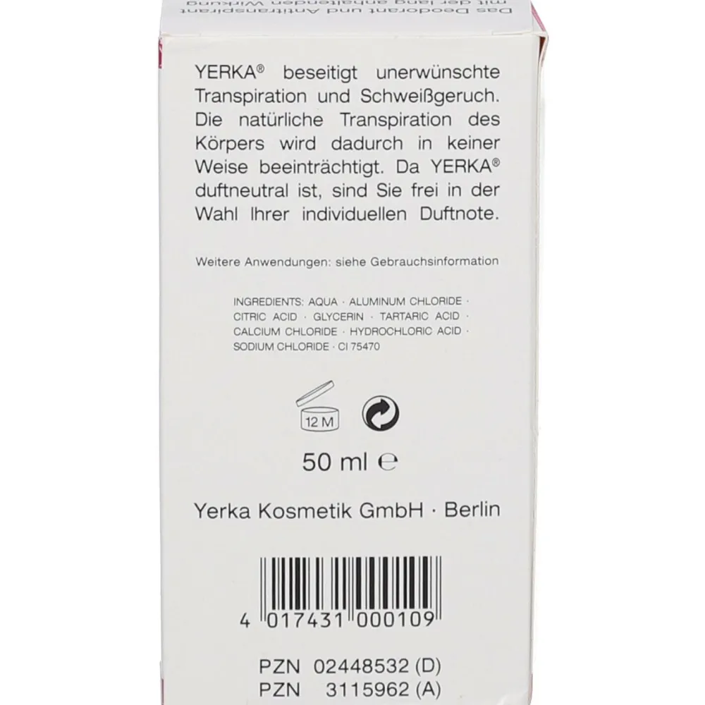 ® Deodorant Antitranspirant|Yerka Clearance