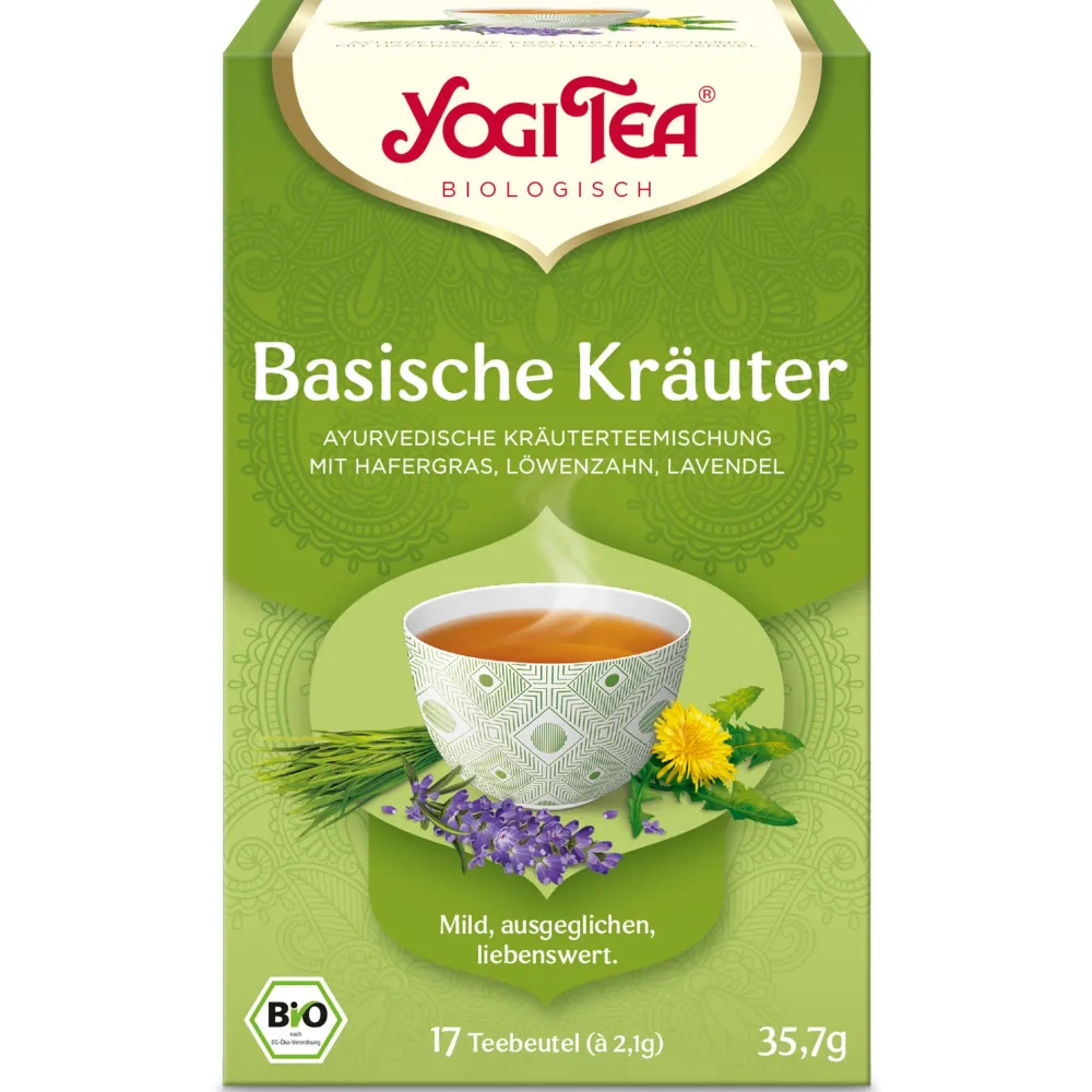 ® Basische Kräuter, Bio Kräutertee|YOGI TEA Best