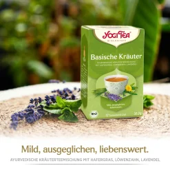 ® Basische Kräuter, Bio Kräutertee|YOGI TEA Best
