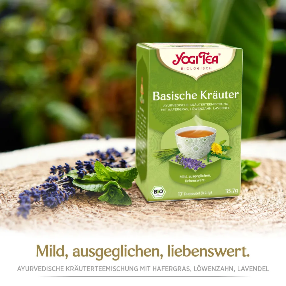 ® Basische Kräuter, Bio Kräutertee|YOGI TEA Best