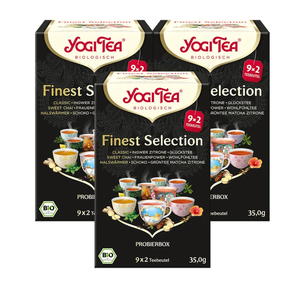 - Finest Selection Bio Gewürztee>YOGI TEA Best