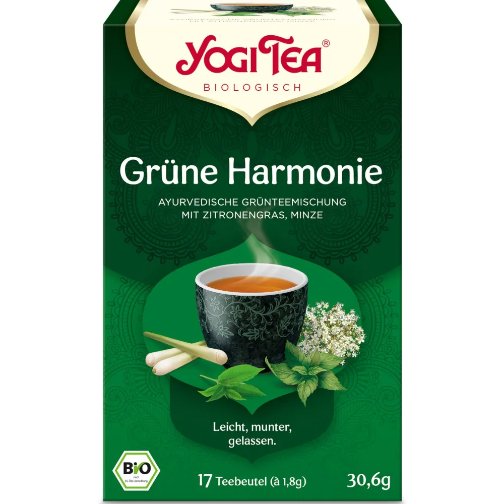 ® Grüne Harmonie, Grüner Bio Kräutertee|YOGI TEA Discount