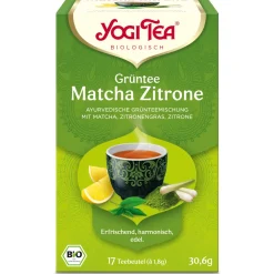 ® Grüntee Matcha Zitrone, Grüner Bio-Tee>YOGI TEA Online