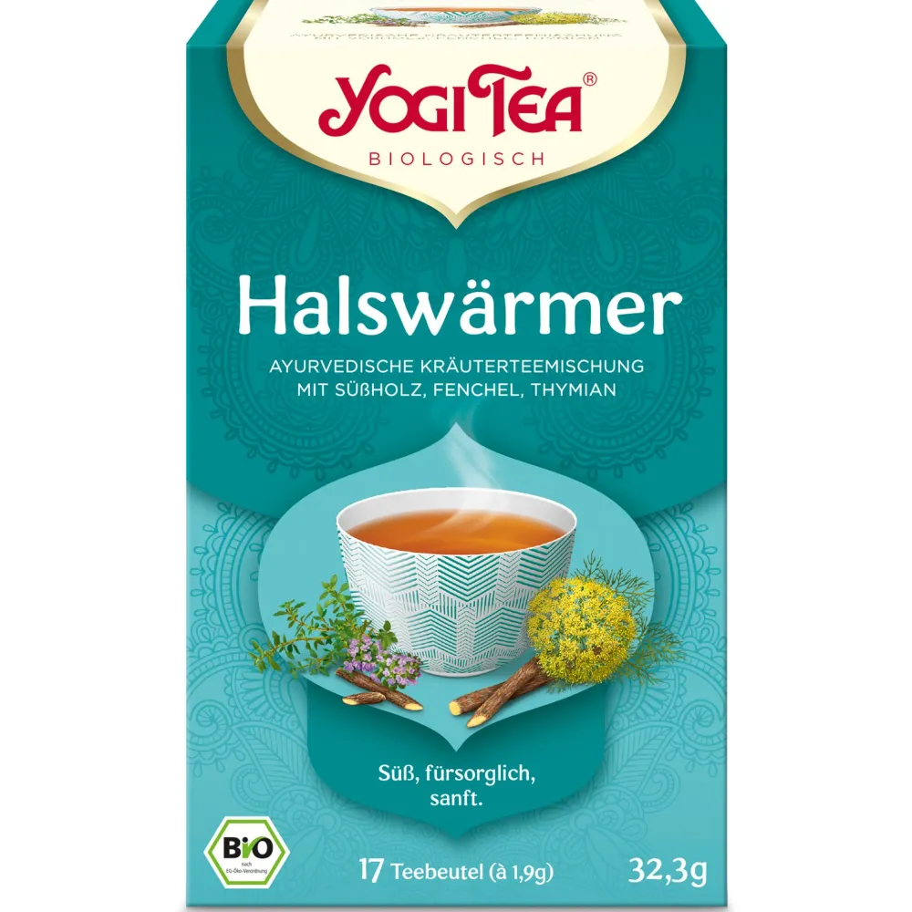 YOGI TEA® Halswärmer, Bio Kräutertee|Taoasis Clearance
