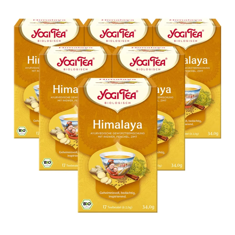 - Himalaya Chai Bio Gewürztee>YOGI TEA Hot