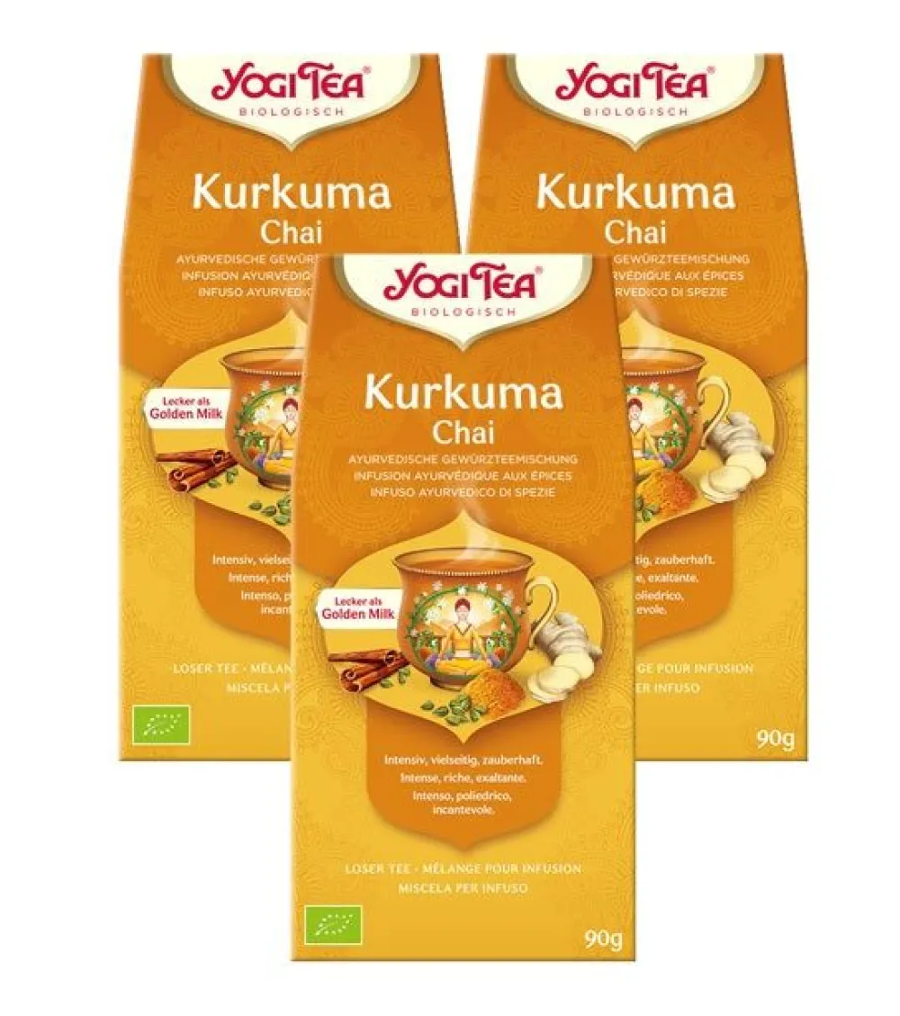 - Kurkuma Chai loser Bio Gewürztee|YOGI TEA Discount