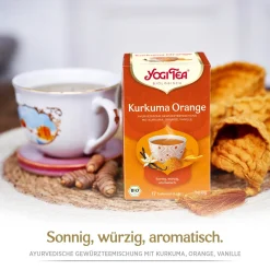 - Kurkuma Orange Bio Gewürztee|YOGI TEA Outlet