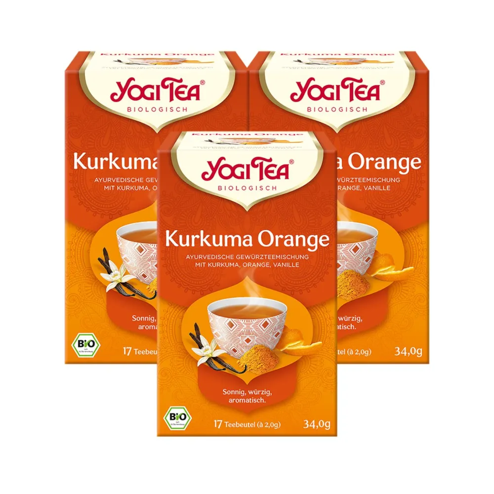 - Kurkuma Orange Bio Gewürztee|YOGI TEA Clearance