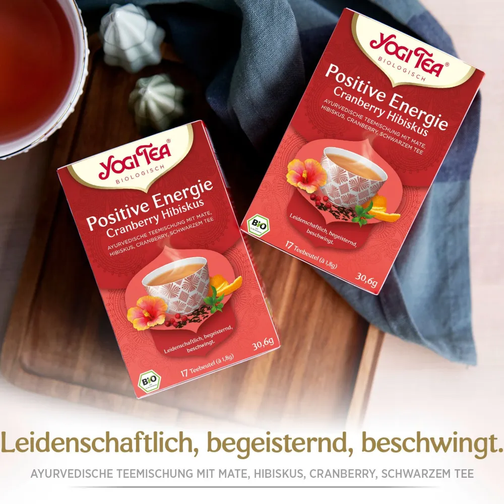 - Positive Energie Bio Schwarztee|YOGI TEA Clearance