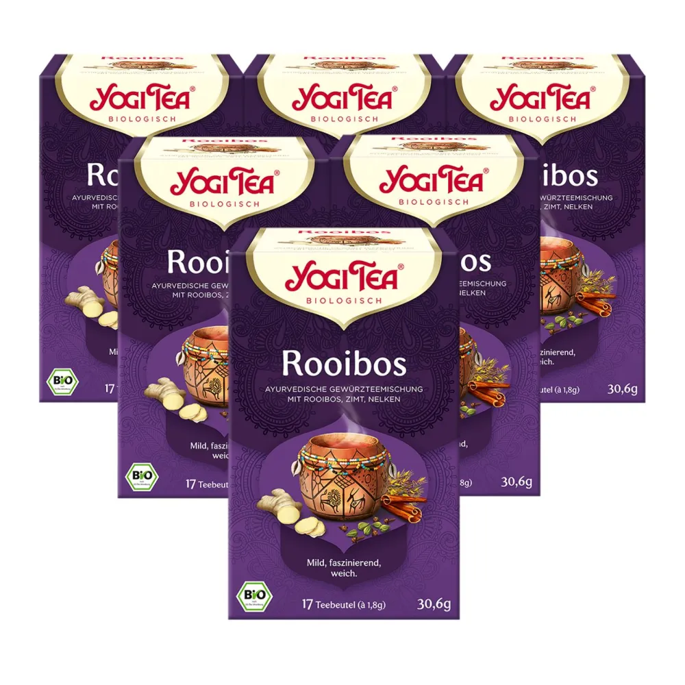 - Rooibos Bio Gewürztee|YOGI TEA Hot