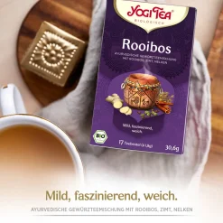 - Rooibos Bio Gewürztee|YOGI TEA Hot