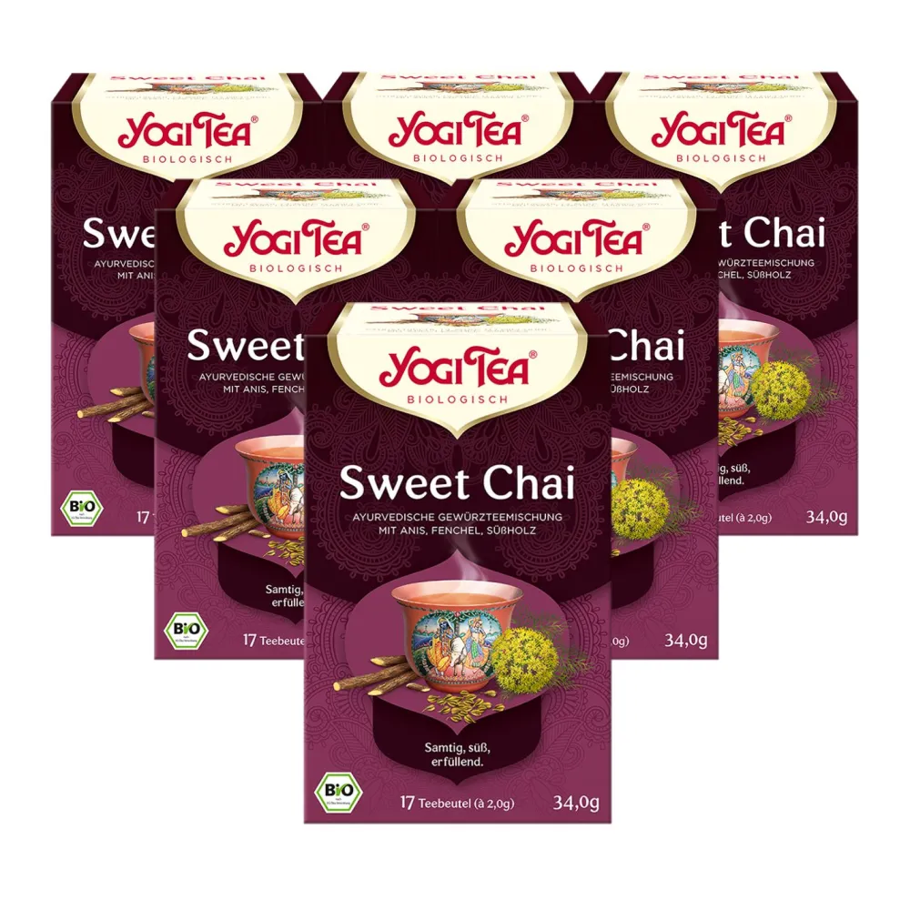- Sweet Chai Bio Gewürztee|YOGI TEA Outlet