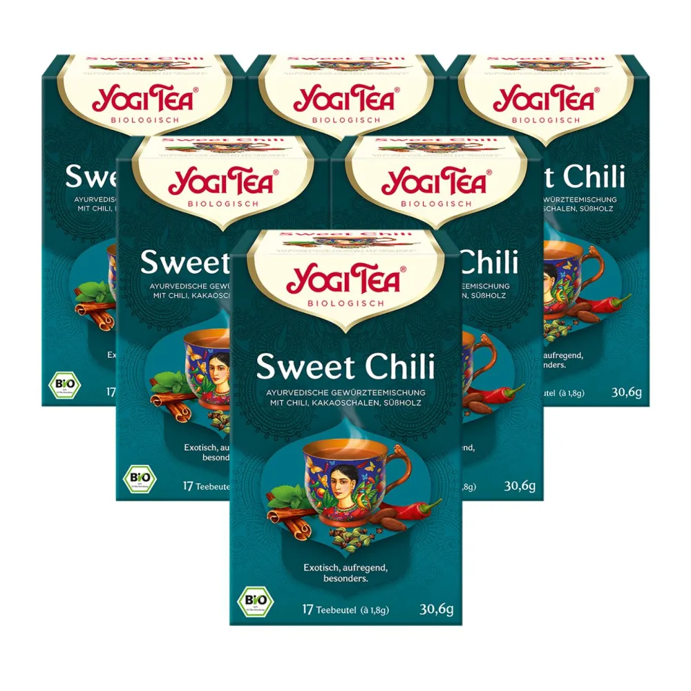 - Sweet Chili Bio Gewürztee>YOGI TEA