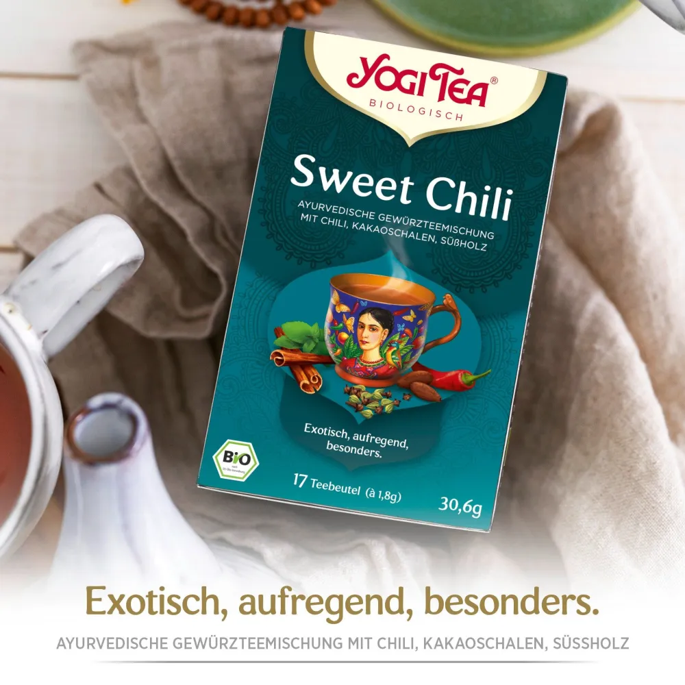 - Sweet Chili Bio Gewürztee>YOGI TEA